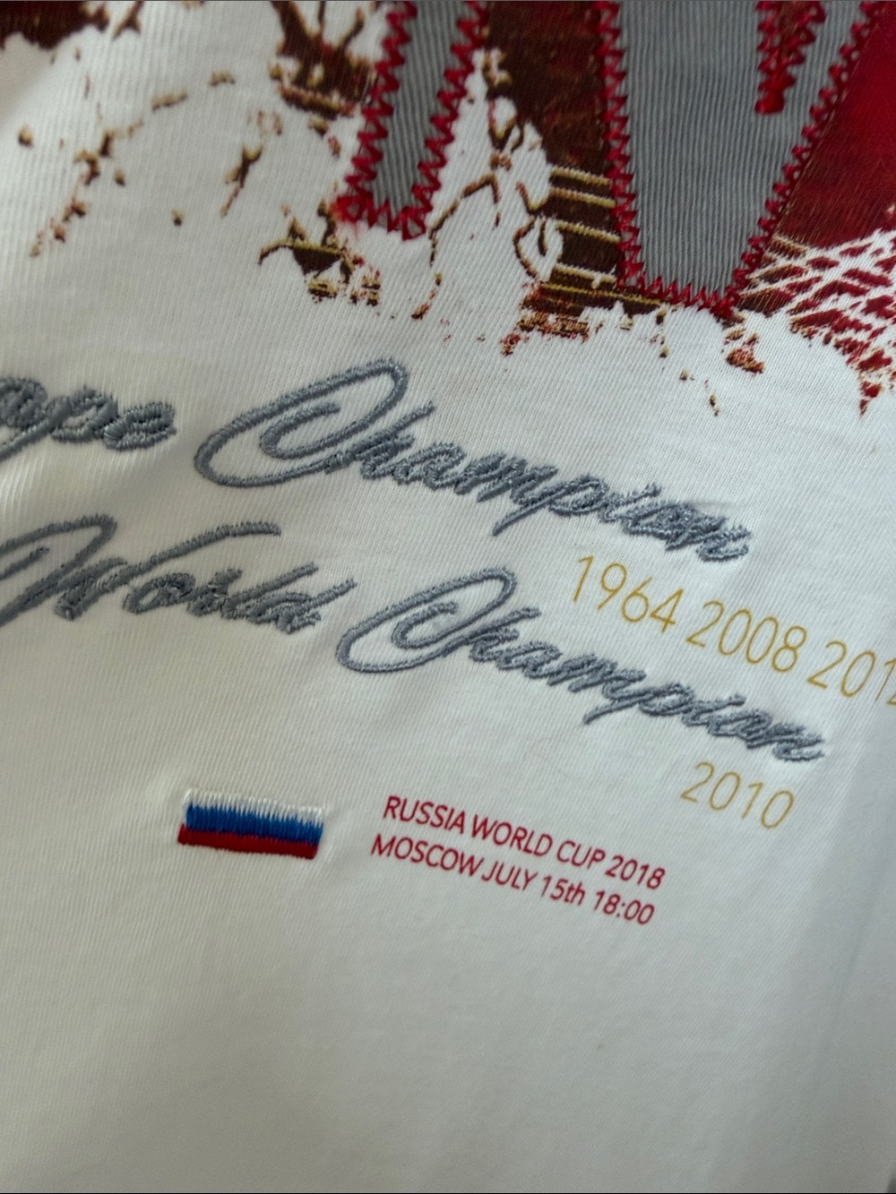 NWT España Spain Euro & World Champion Soccer Graphic - Picture 5 of 11